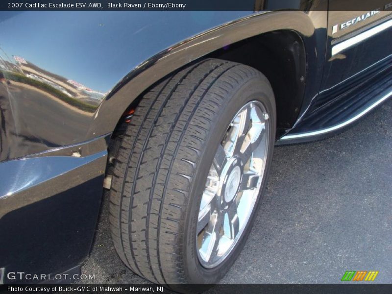 Black Raven / Ebony/Ebony 2007 Cadillac Escalade ESV AWD