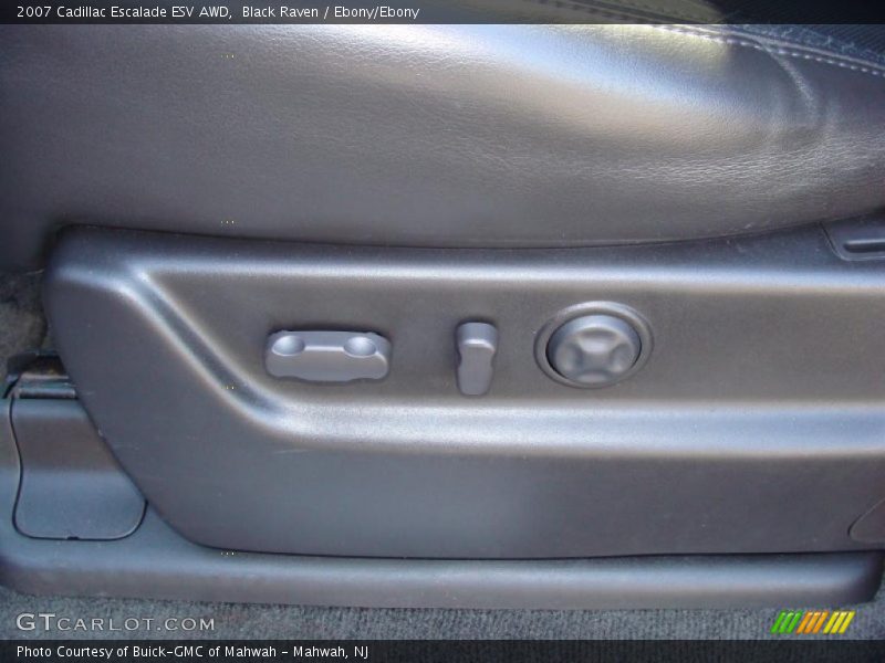 Black Raven / Ebony/Ebony 2007 Cadillac Escalade ESV AWD