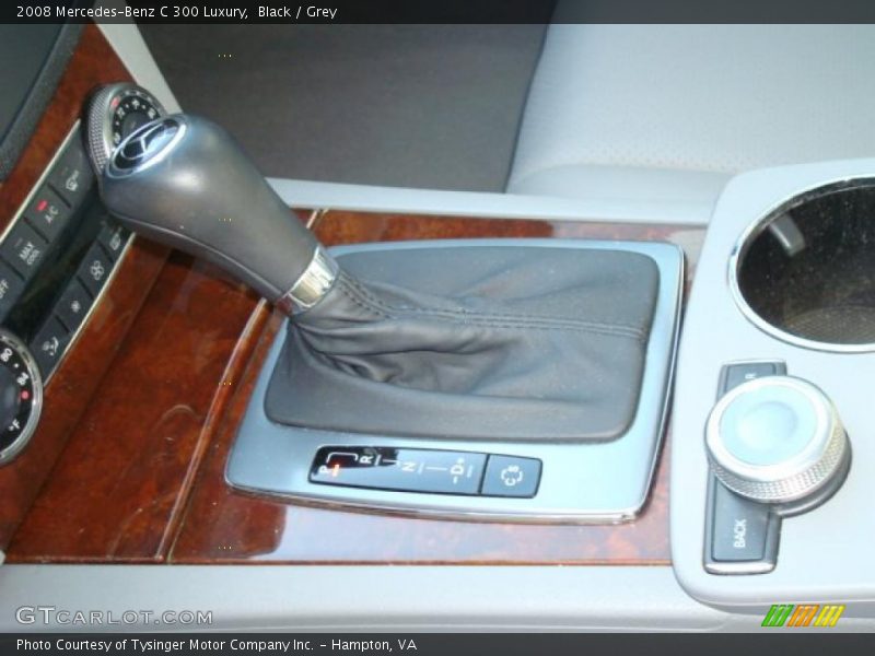 Black / Grey 2008 Mercedes-Benz C 300 Luxury
