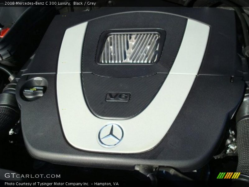 Black / Grey 2008 Mercedes-Benz C 300 Luxury