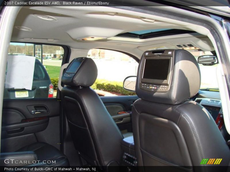 Black Raven / Ebony/Ebony 2007 Cadillac Escalade ESV AWD