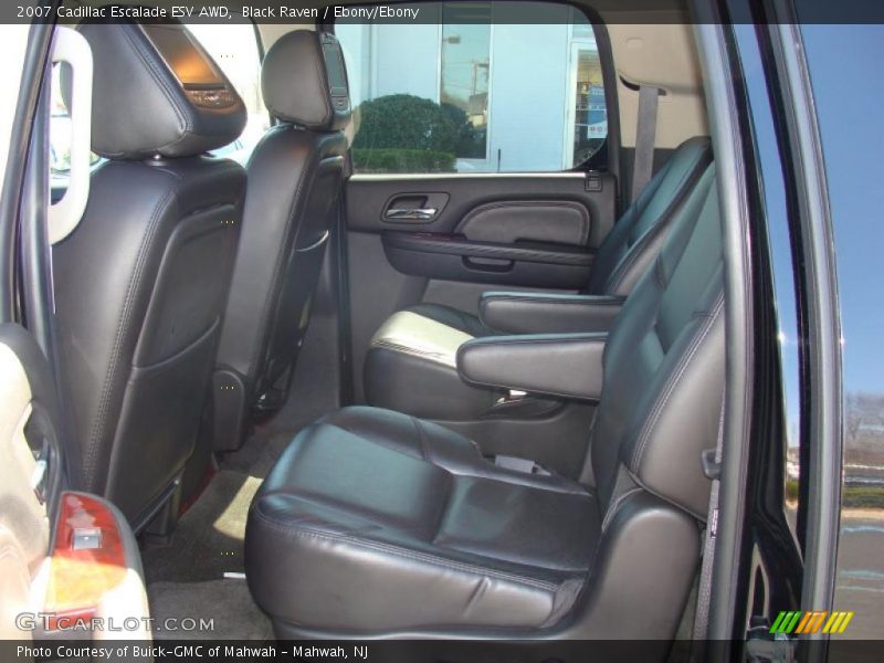 Black Raven / Ebony/Ebony 2007 Cadillac Escalade ESV AWD