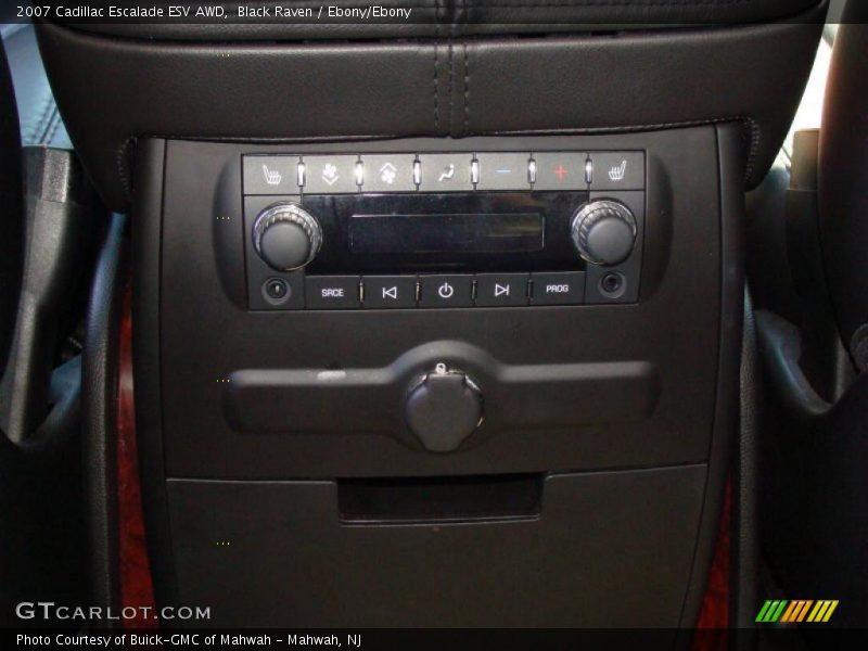 Black Raven / Ebony/Ebony 2007 Cadillac Escalade ESV AWD