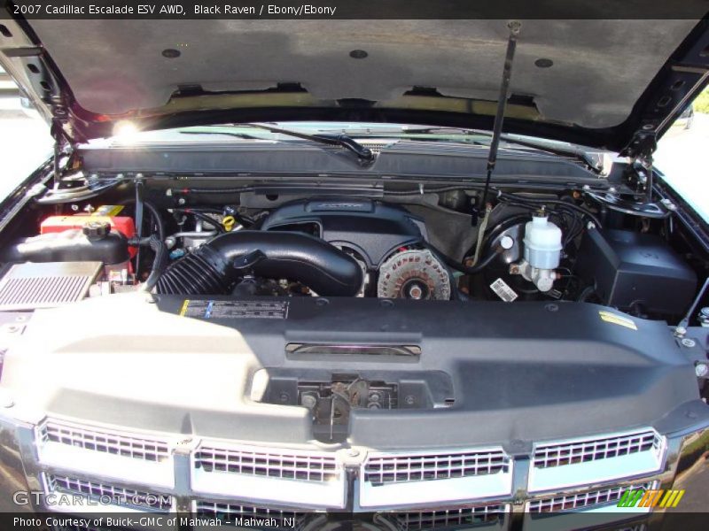Black Raven / Ebony/Ebony 2007 Cadillac Escalade ESV AWD