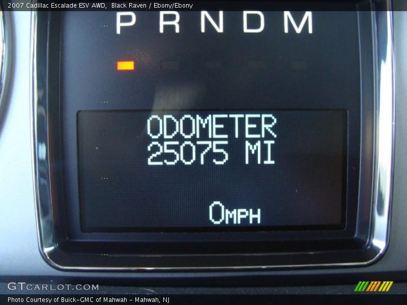 Black Raven / Ebony/Ebony 2007 Cadillac Escalade ESV AWD