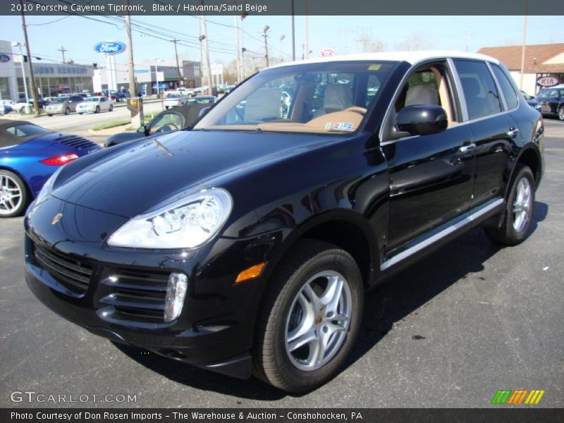 Black / Havanna/Sand Beige 2010 Porsche Cayenne Tiptronic