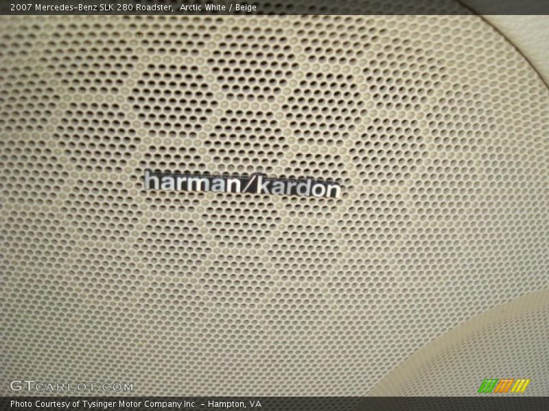 Arctic White / Beige 2007 Mercedes-Benz SLK 280 Roadster