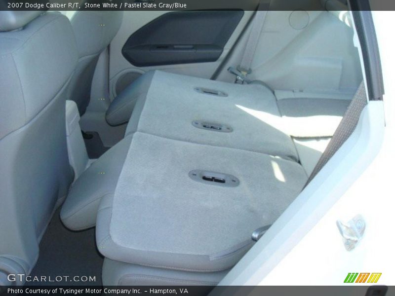 Stone White / Pastel Slate Gray/Blue 2007 Dodge Caliber R/T