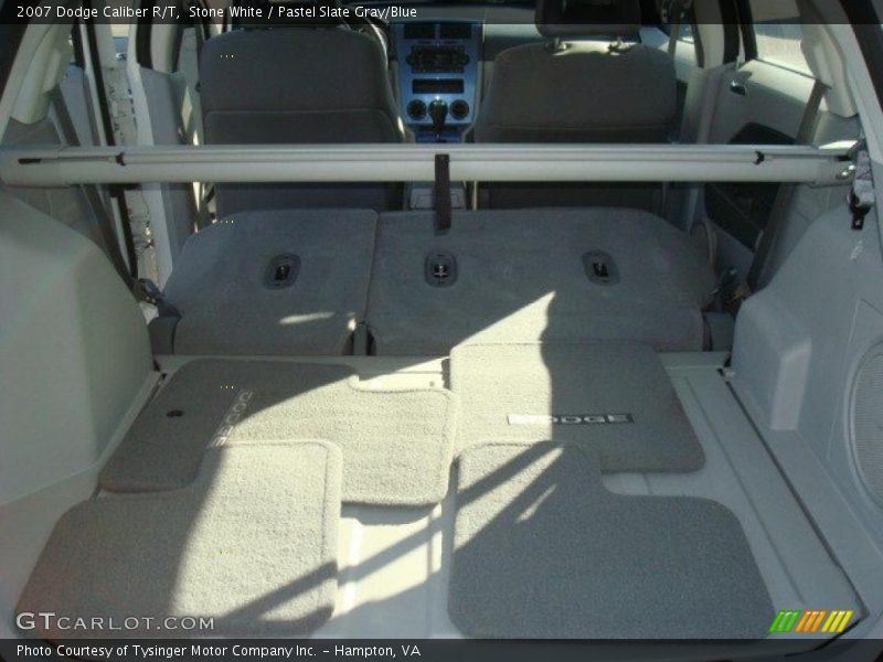 Stone White / Pastel Slate Gray/Blue 2007 Dodge Caliber R/T