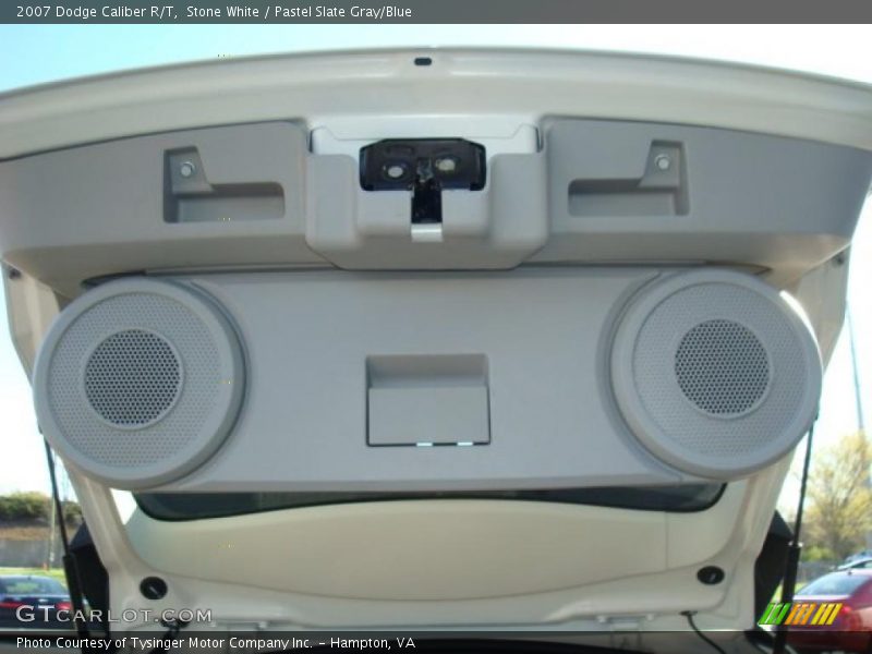 Stone White / Pastel Slate Gray/Blue 2007 Dodge Caliber R/T