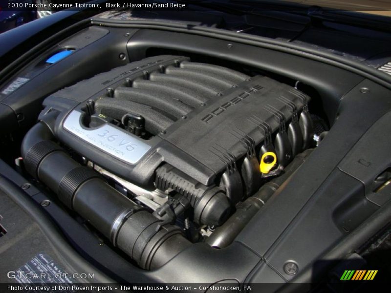 Black / Havanna/Sand Beige 2010 Porsche Cayenne Tiptronic