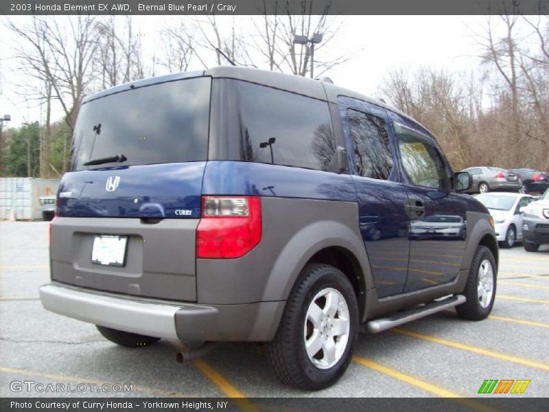 Eternal Blue Pearl / Gray 2003 Honda Element EX AWD