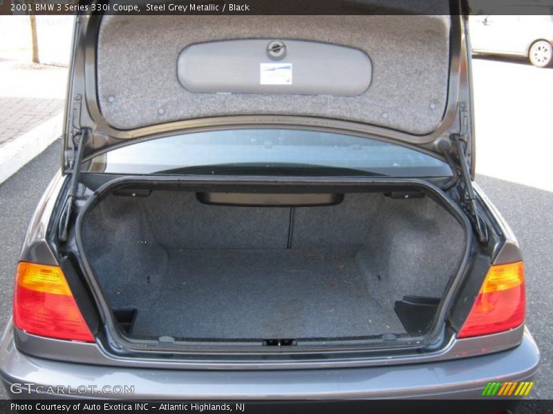 Steel Grey Metallic / Black 2001 BMW 3 Series 330i Coupe