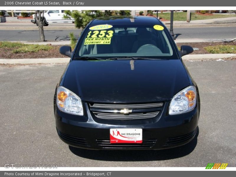 Black / Gray 2006 Chevrolet Cobalt LS Sedan