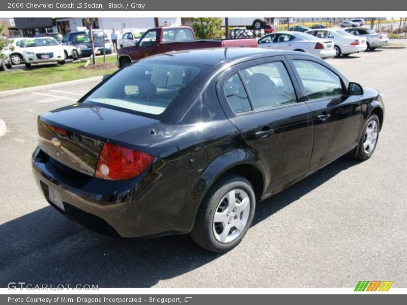 Black / Gray 2006 Chevrolet Cobalt LS Sedan