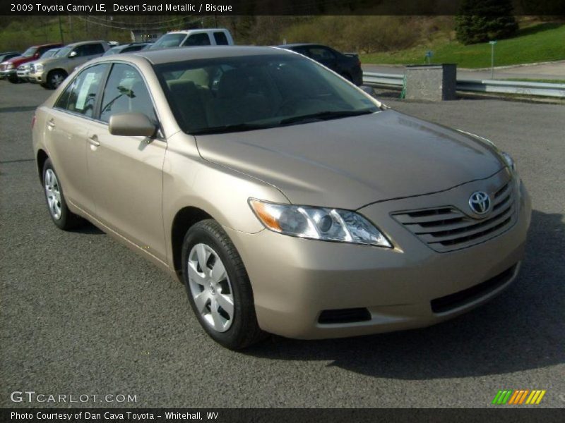 Desert Sand Metallic / Bisque 2009 Toyota Camry LE