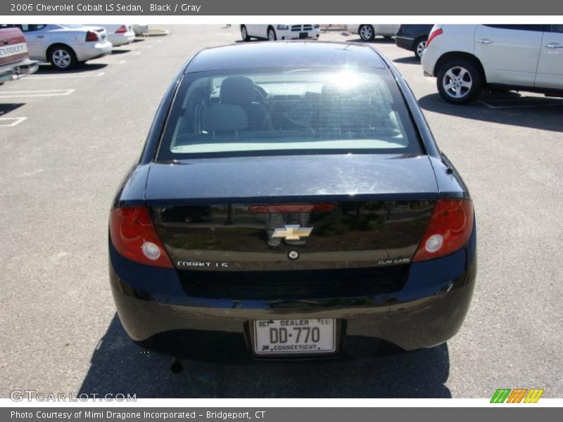 Black / Gray 2006 Chevrolet Cobalt LS Sedan