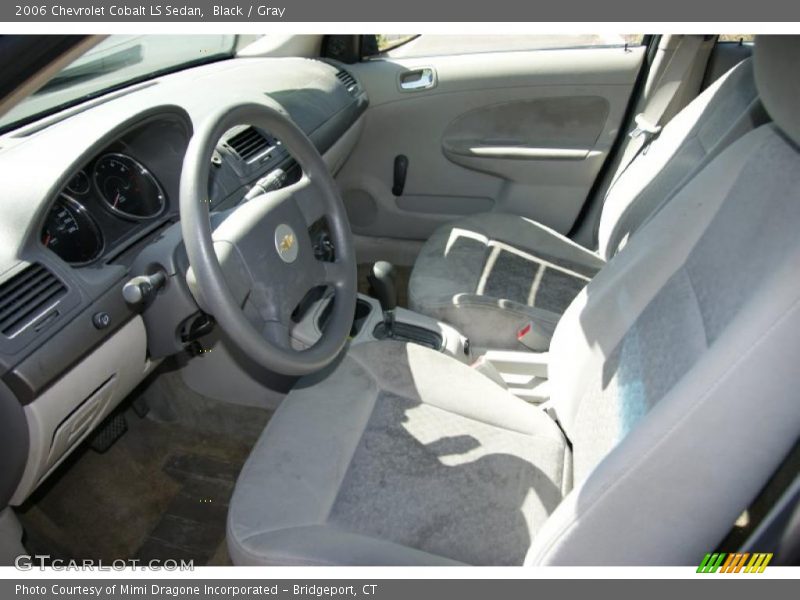 Black / Gray 2006 Chevrolet Cobalt LS Sedan