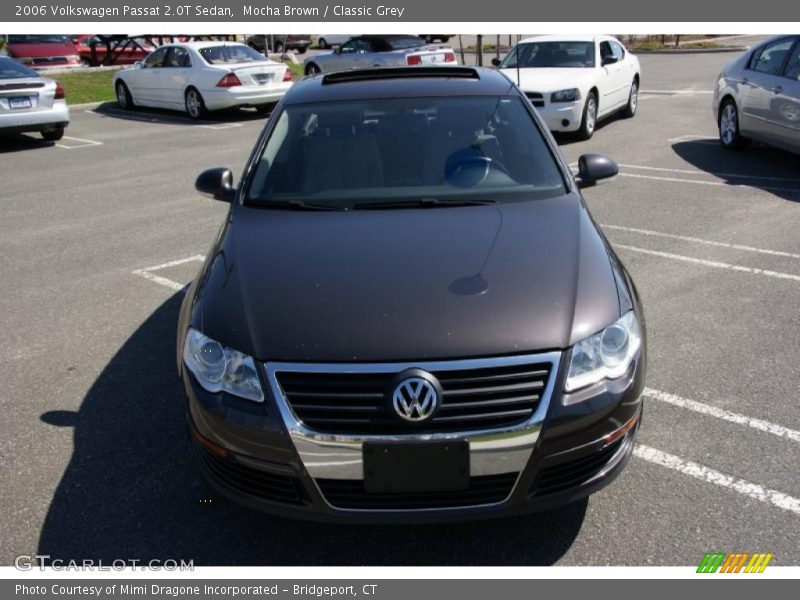 Mocha Brown / Classic Grey 2006 Volkswagen Passat 2.0T Sedan