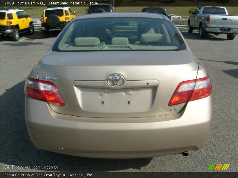 Desert Sand Metallic / Bisque 2009 Toyota Camry LE