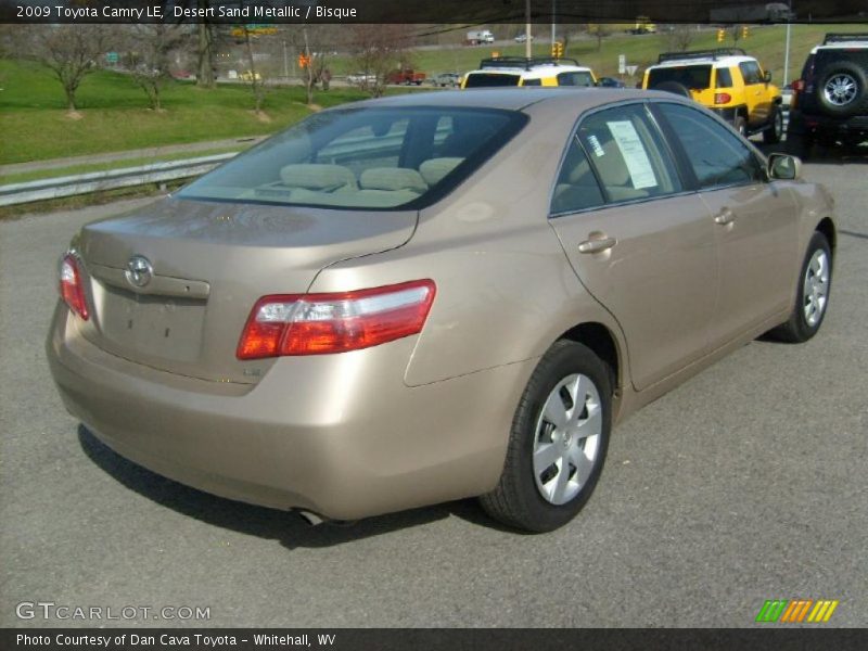 Desert Sand Metallic / Bisque 2009 Toyota Camry LE