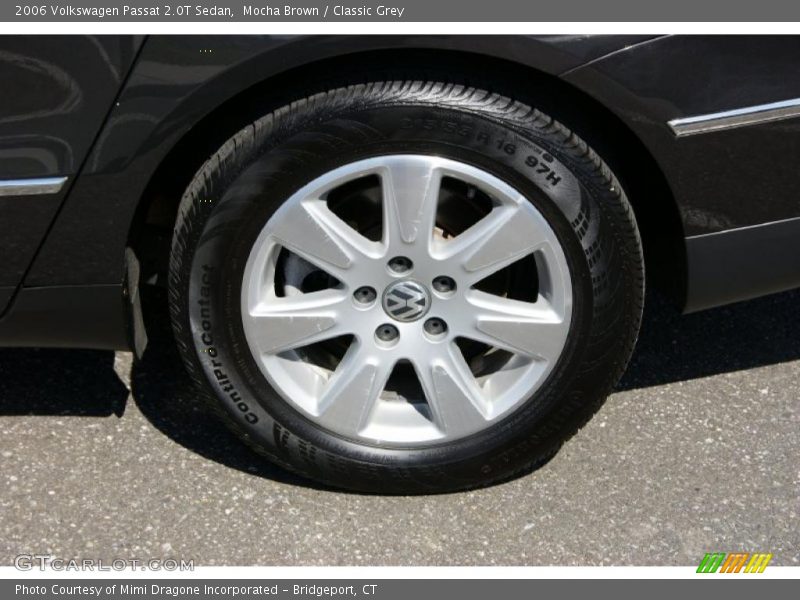 Mocha Brown / Classic Grey 2006 Volkswagen Passat 2.0T Sedan