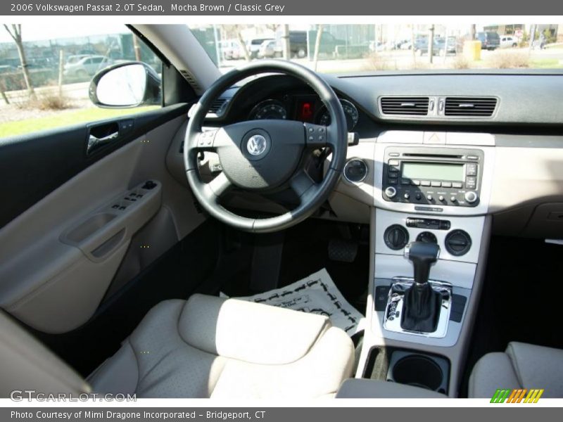 Mocha Brown / Classic Grey 2006 Volkswagen Passat 2.0T Sedan