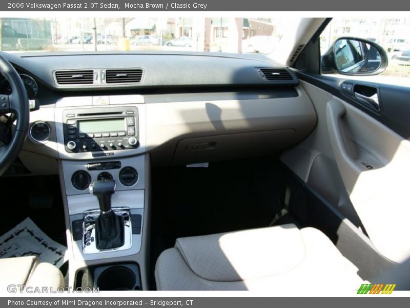 Mocha Brown / Classic Grey 2006 Volkswagen Passat 2.0T Sedan
