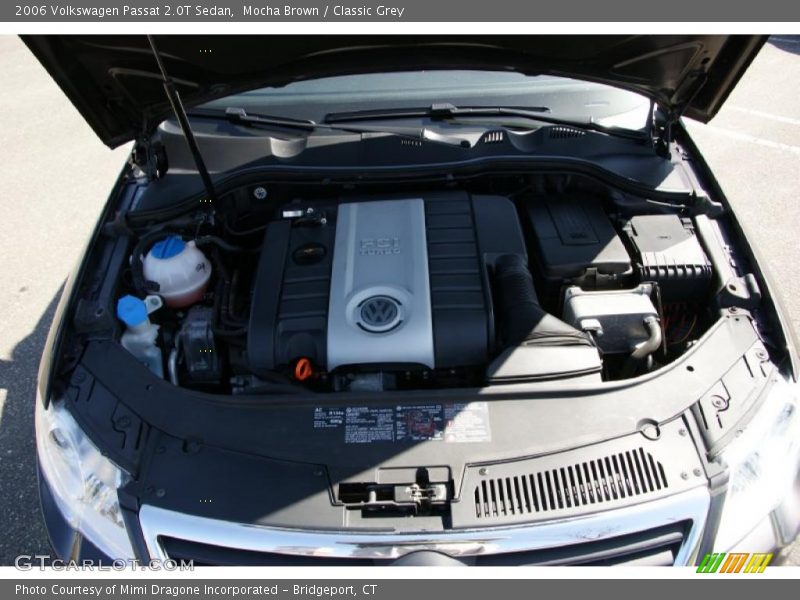 Mocha Brown / Classic Grey 2006 Volkswagen Passat 2.0T Sedan