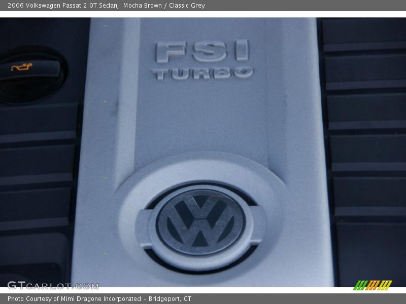 Mocha Brown / Classic Grey 2006 Volkswagen Passat 2.0T Sedan