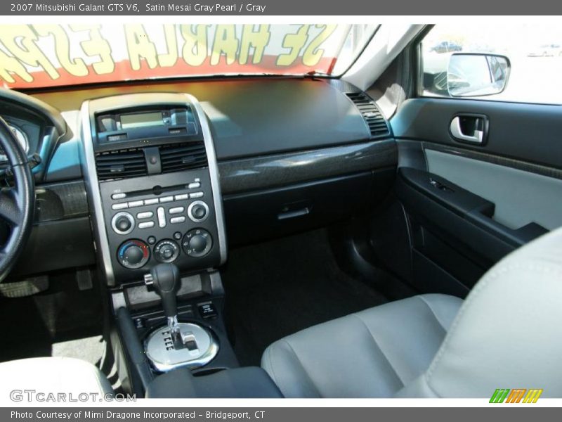 Satin Mesai Gray Pearl / Gray 2007 Mitsubishi Galant GTS V6