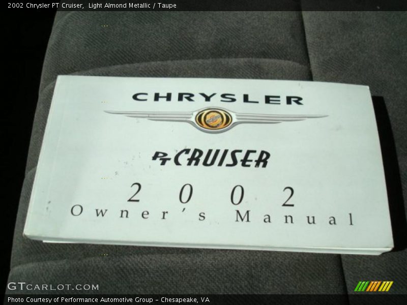 Light Almond Metallic / Taupe 2002 Chrysler PT Cruiser