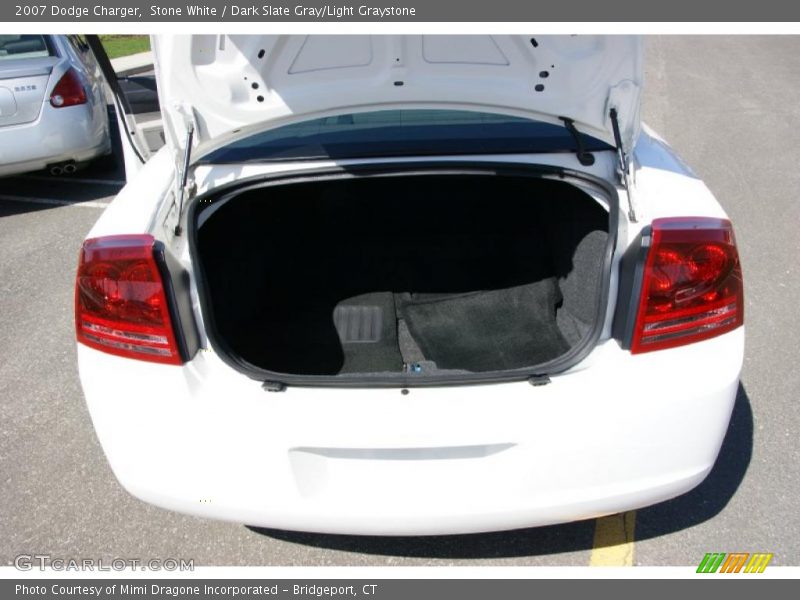 Stone White / Dark Slate Gray/Light Graystone 2007 Dodge Charger