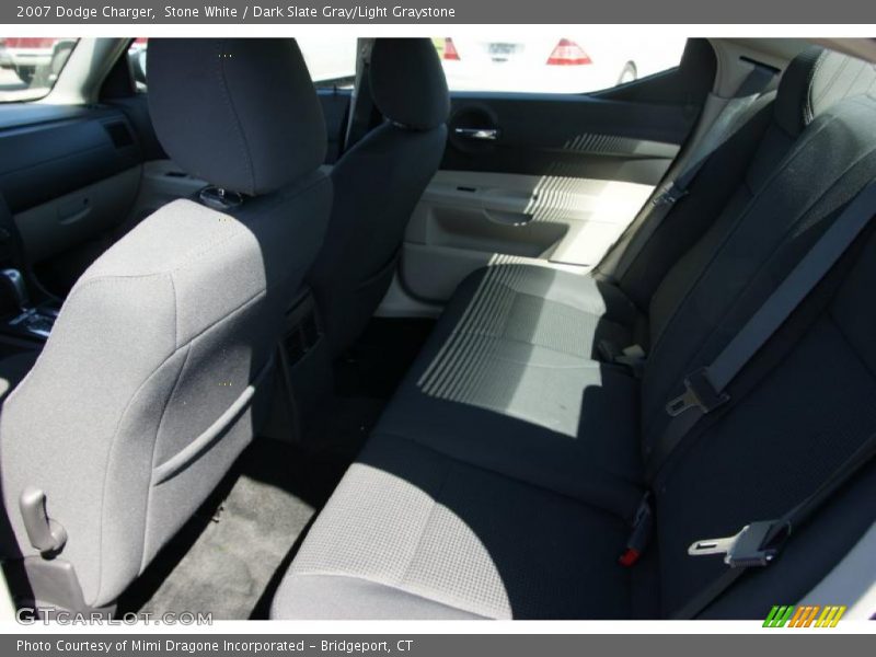 Stone White / Dark Slate Gray/Light Graystone 2007 Dodge Charger