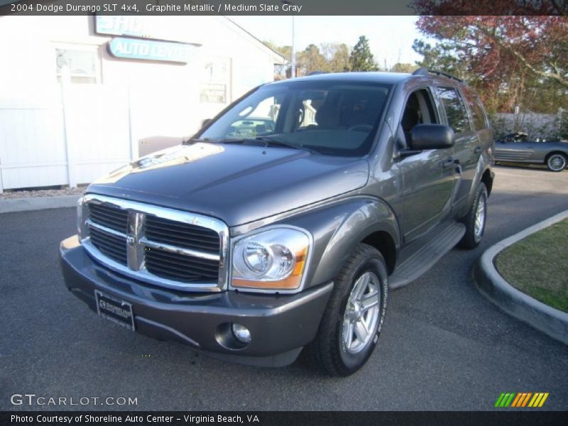 Graphite Metallic / Medium Slate Gray 2004 Dodge Durango SLT 4x4