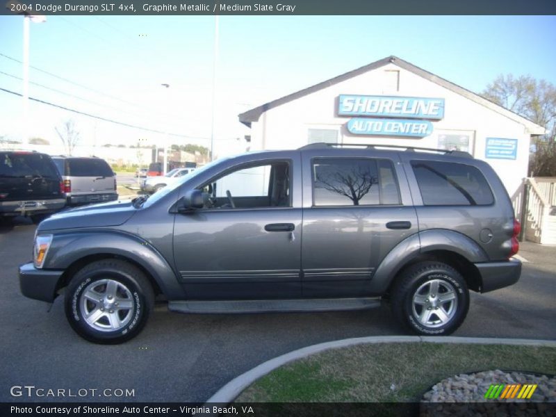 Graphite Metallic / Medium Slate Gray 2004 Dodge Durango SLT 4x4