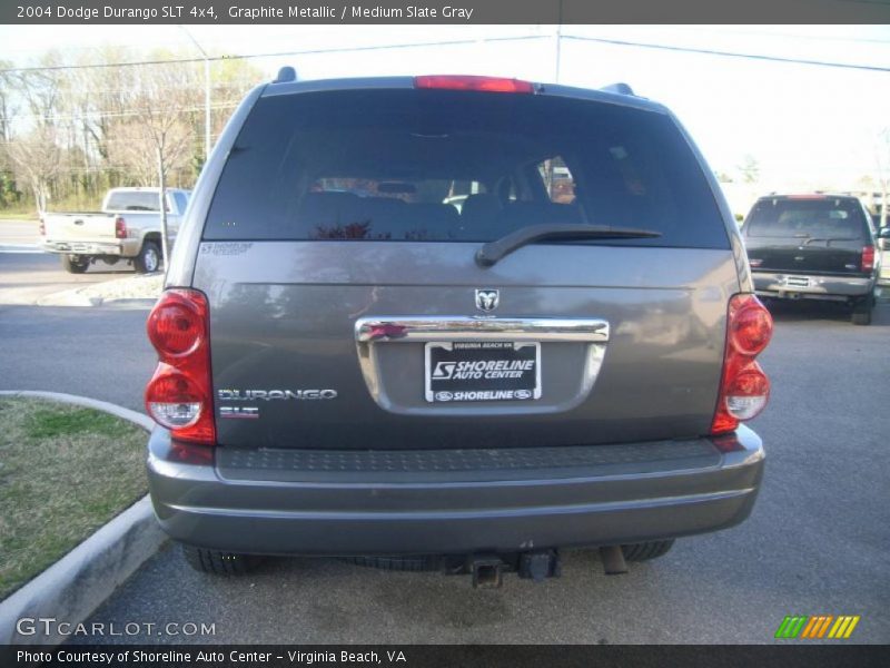 Graphite Metallic / Medium Slate Gray 2004 Dodge Durango SLT 4x4