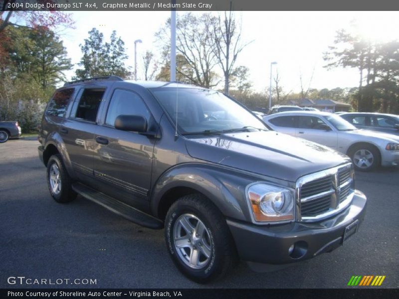 Graphite Metallic / Medium Slate Gray 2004 Dodge Durango SLT 4x4