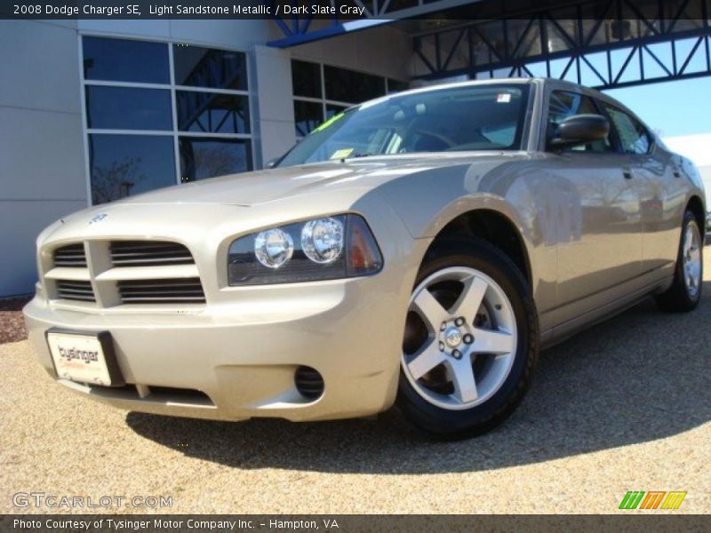 Light Sandstone Metallic / Dark Slate Gray 2008 Dodge Charger SE
