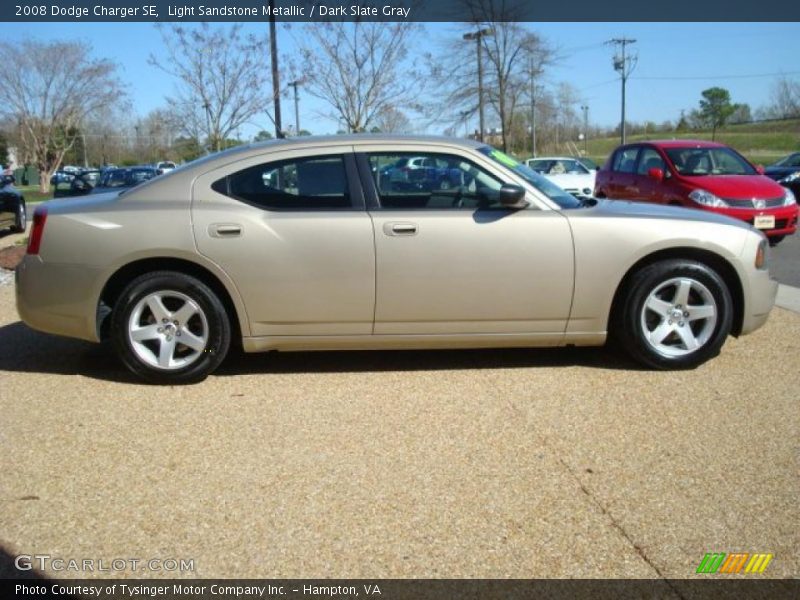 Light Sandstone Metallic / Dark Slate Gray 2008 Dodge Charger SE