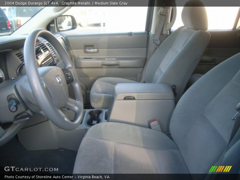 Graphite Metallic / Medium Slate Gray 2004 Dodge Durango SLT 4x4