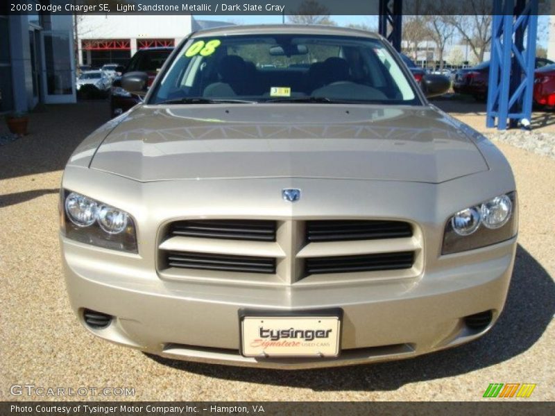 Light Sandstone Metallic / Dark Slate Gray 2008 Dodge Charger SE