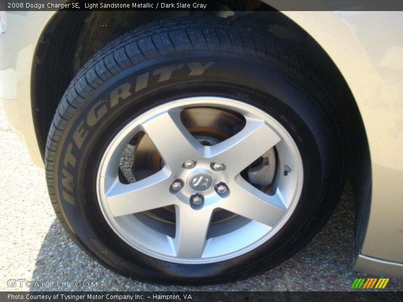 Light Sandstone Metallic / Dark Slate Gray 2008 Dodge Charger SE