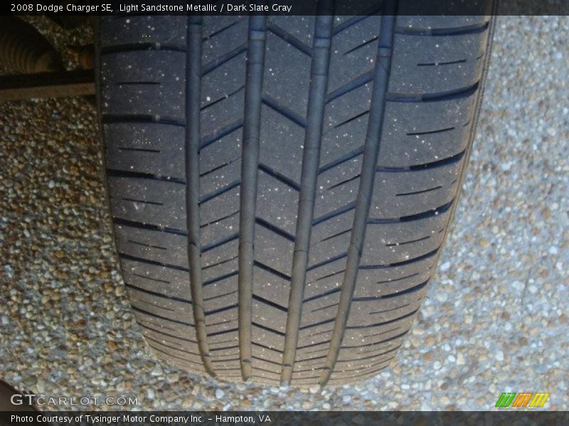 Light Sandstone Metallic / Dark Slate Gray 2008 Dodge Charger SE