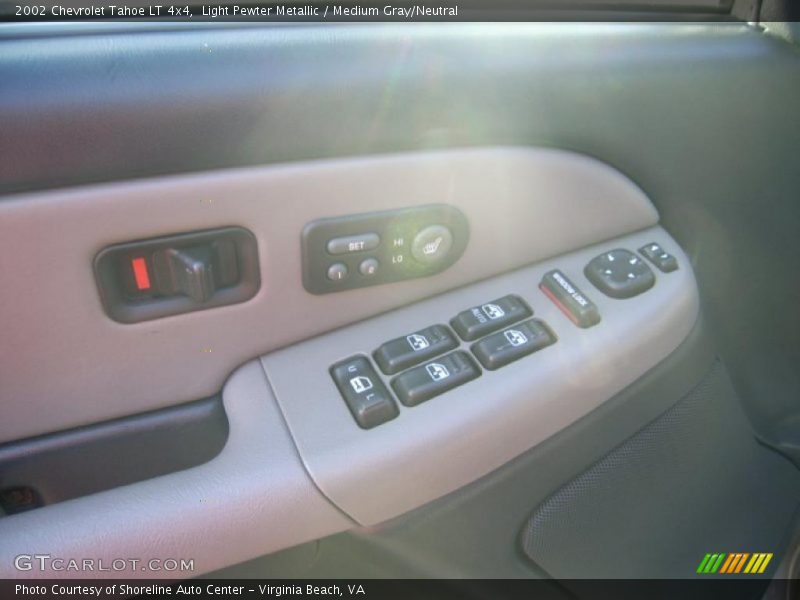 Light Pewter Metallic / Medium Gray/Neutral 2002 Chevrolet Tahoe LT 4x4