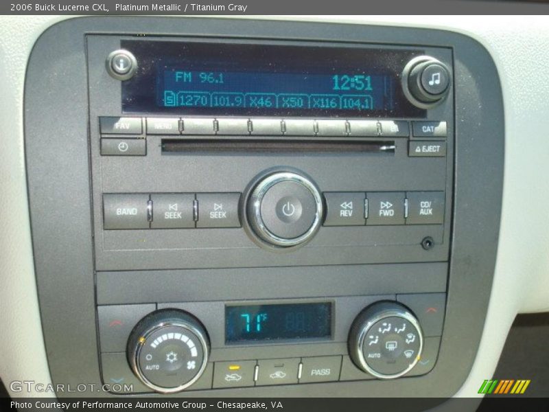 Platinum Metallic / Titanium Gray 2006 Buick Lucerne CXL
