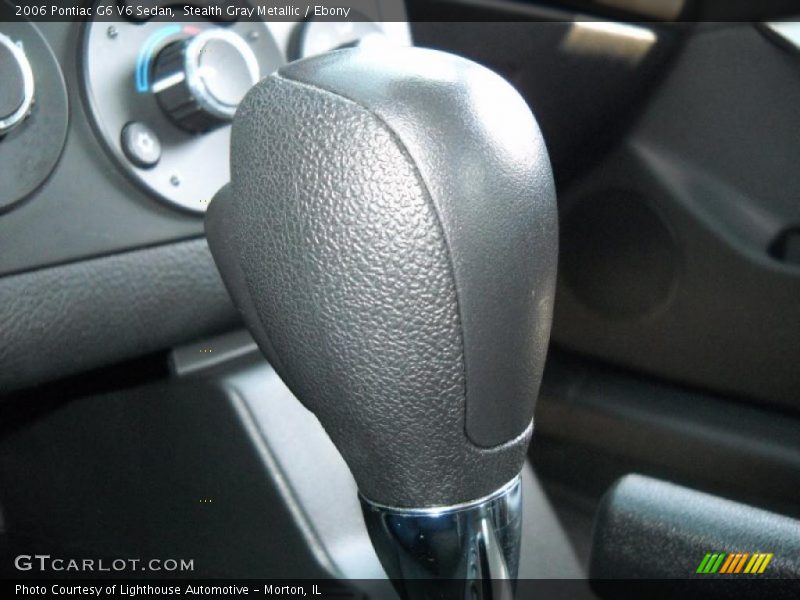 Stealth Gray Metallic / Ebony 2006 Pontiac G6 V6 Sedan