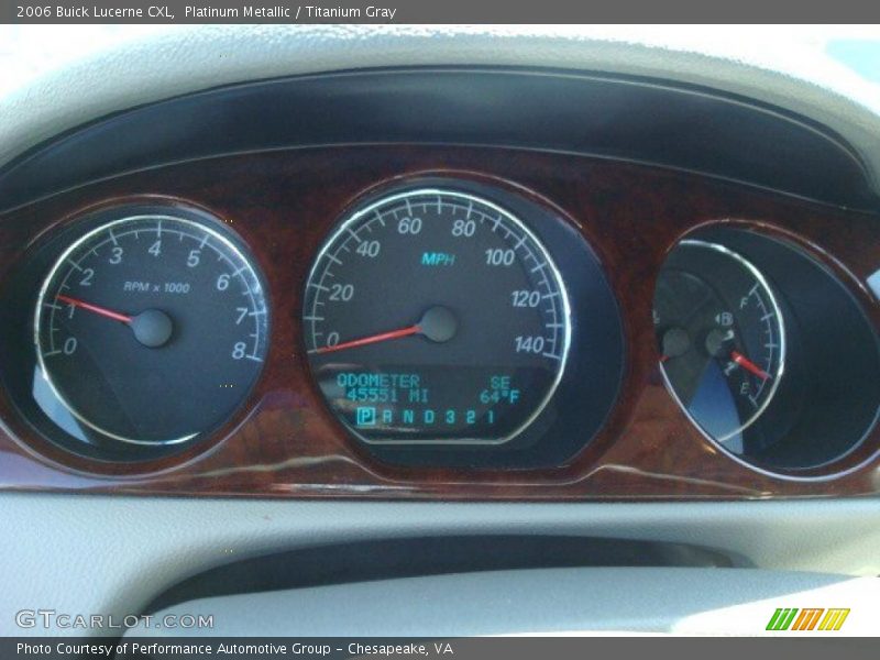Platinum Metallic / Titanium Gray 2006 Buick Lucerne CXL