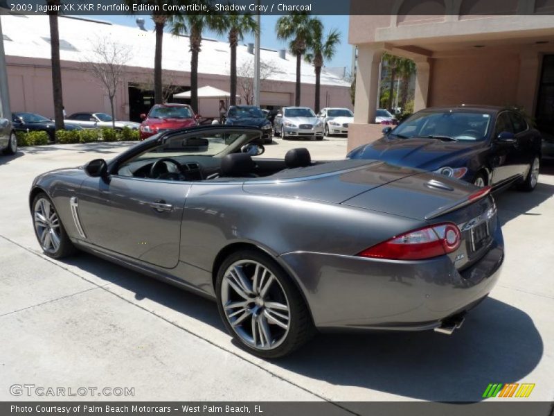 Shadow Gray / Charcoal 2009 Jaguar XK XKR Portfolio Edition Convertible