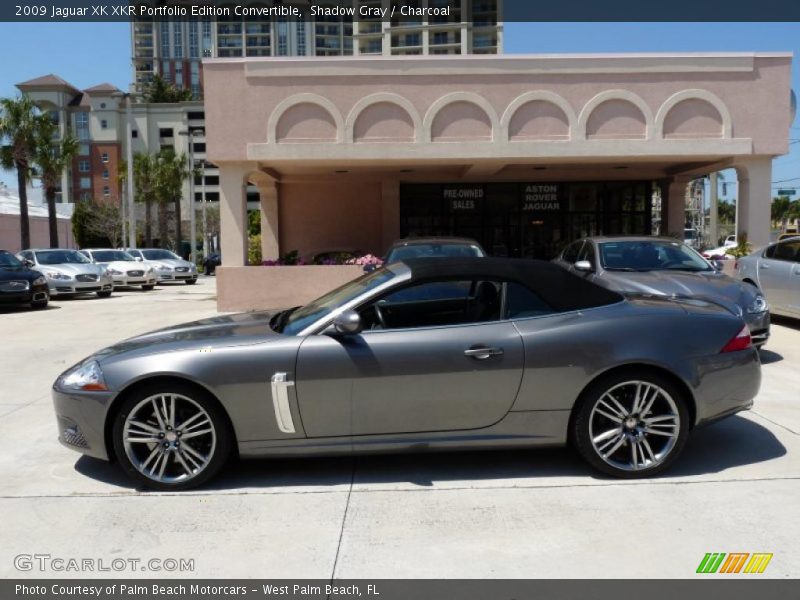 Shadow Gray / Charcoal 2009 Jaguar XK XKR Portfolio Edition Convertible